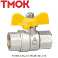 brass inner wire long handle gas ball valve